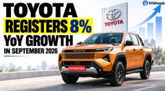 Toyota Registers 8% YoY Growth in September 2026